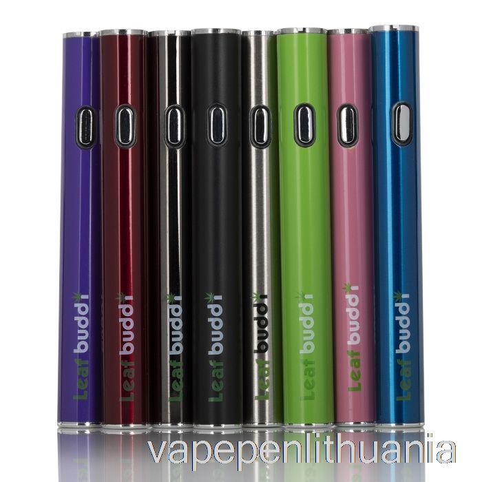 Leaf Buddi Mini 280mah Baterija Geltonas Vape Skystis